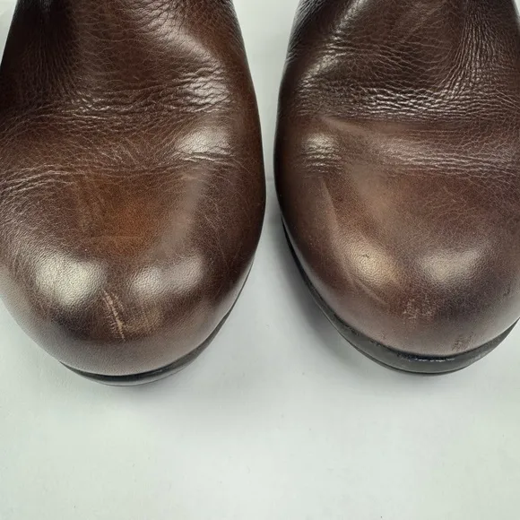 Pikolinos Womens Verona Cognac Brown Tall Slouch Riding Boots Size 38 (Us 7.5-8)