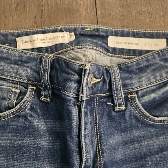 Pilcro Jeans Slim Boyfriend cropped size 25