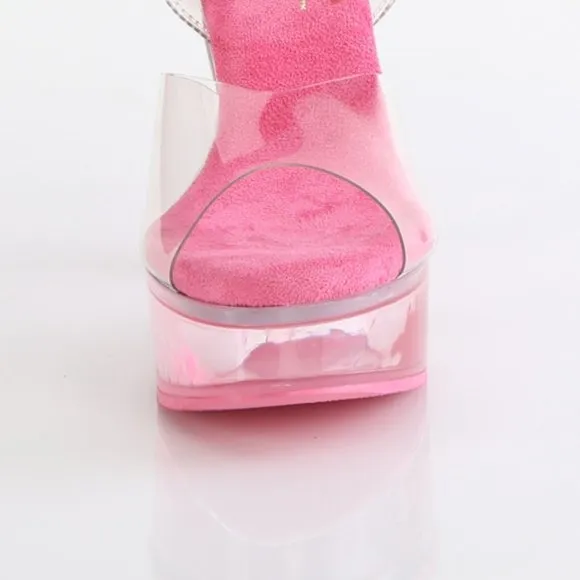 Platform Clear High Heel Shoes