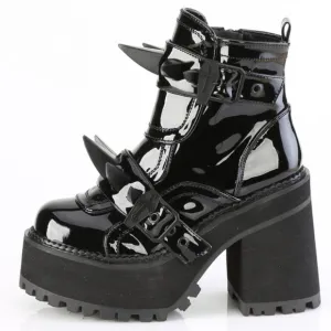 Platform Gothic Heel Ankle Boots