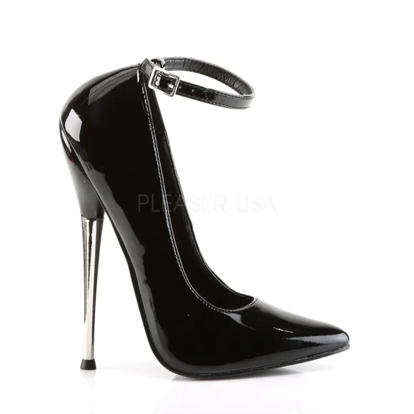 Pointed Toe Solid Brass High Heel Shoes