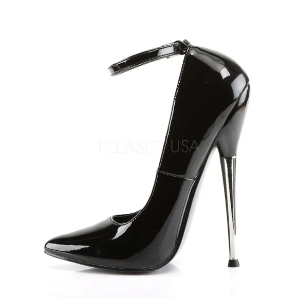 Pointed Toe Solid Brass High Heel Shoes