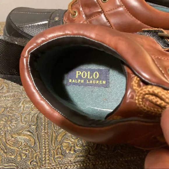 Polo Ralph Lauren duck boots Men’s size 7 ankle low profile lug sole old money