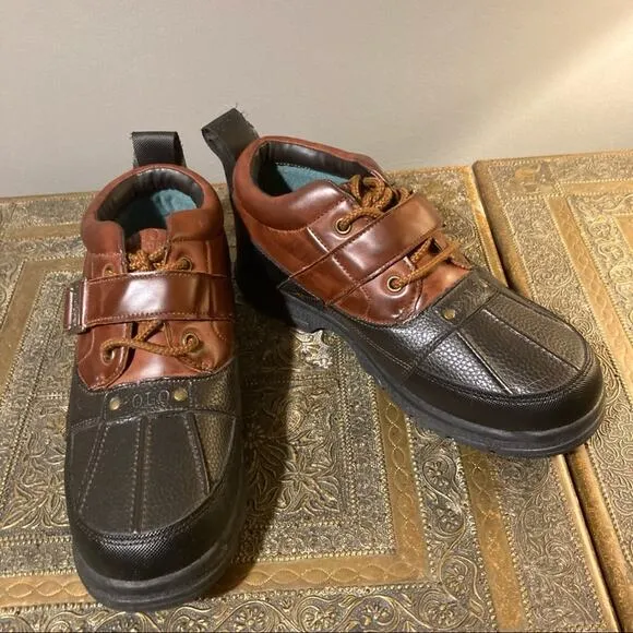 Polo Ralph Lauren duck boots Men’s size 7 ankle low profile lug sole old money