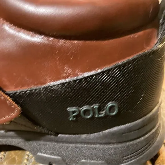 Polo Ralph Lauren duck boots Men’s size 7 ankle low profile lug sole old money