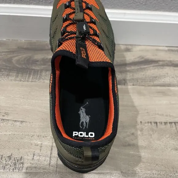 Polo Ralph Lauren Shoes Mens Size 8.5 Green Adventure 300 LT Sneakers Hiking