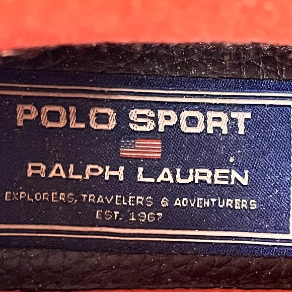 Polo Sport Ralph Lauren Boots Mens 10.5 Yellow Leather Buckle Double Zip VTG
