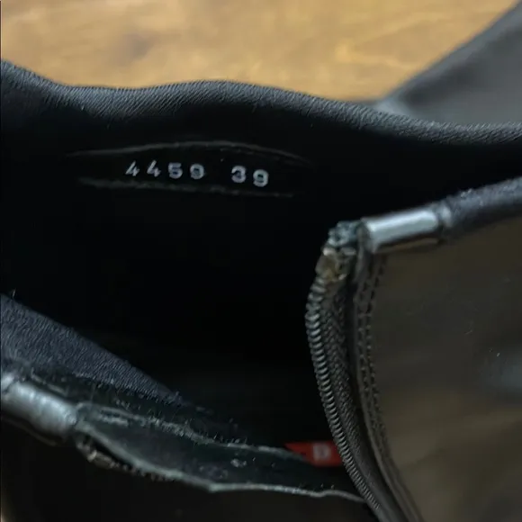 Prada Black Ankle Boots