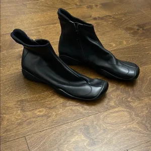 Prada Black Ankle Boots