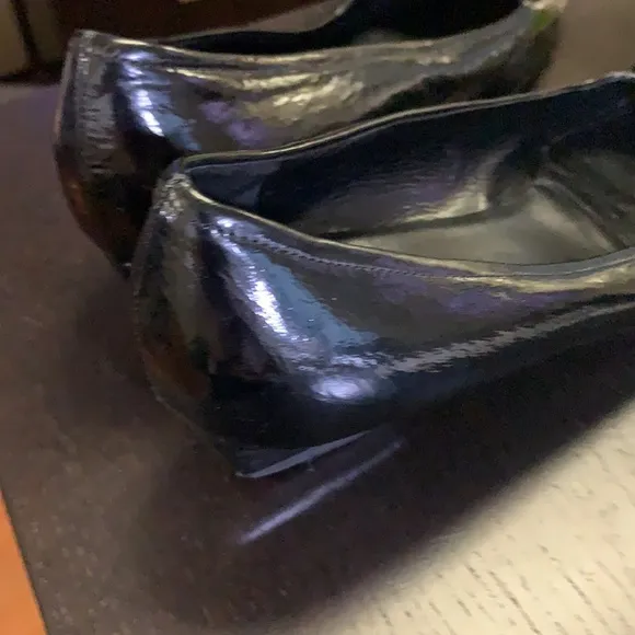 🔥PRADA Black  Leather adjustable Loafer Women’s shoes 36.5