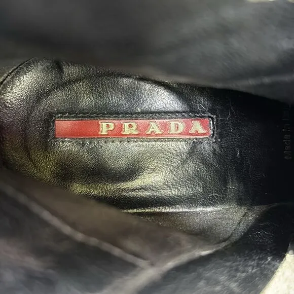 Prada Vitello ankle boots