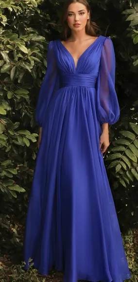 prom dress, black formal dress, long sleeve floor length blue, purple, red