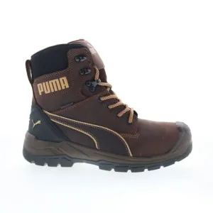 Puma Safety Mens Conquest Soft Toe CTX High Waterproof EH SR Brown Boots (NWT)