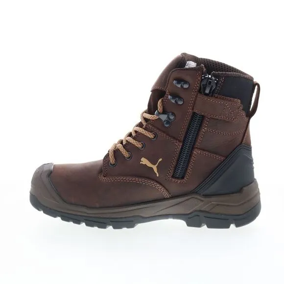 Puma Safety Mens Conquest Soft Toe CTX High Waterproof EH SR Brown Boots (NWT)