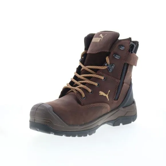 Puma Safety Mens Conquest Soft Toe CTX High Waterproof EH SR Brown Boots (NWT)