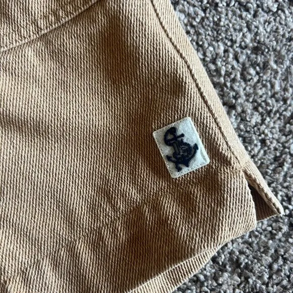 Quaker Marine Supply Ventura Short in Sand Ranger Twill Womens Elastic Waist LG