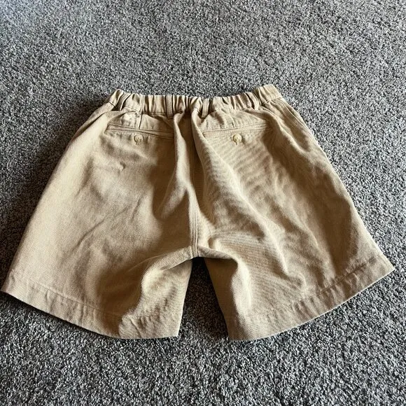 Quaker Marine Supply Ventura Short in Sand Ranger Twill Womens Elastic Waist LG