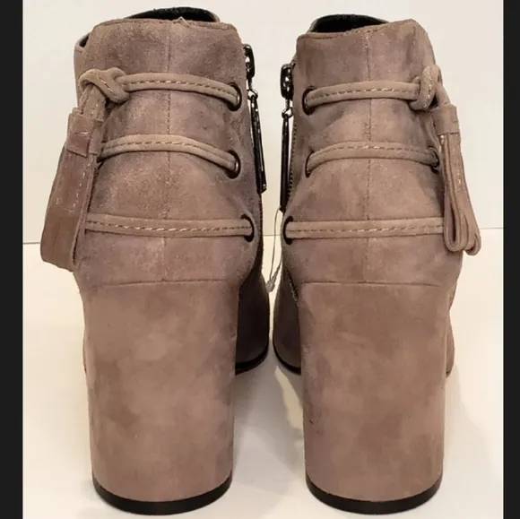 Rachel Zoe Suede Leather Boots, Size 8