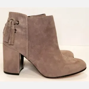 Rachel Zoe Suede Leather Boots, Size 8