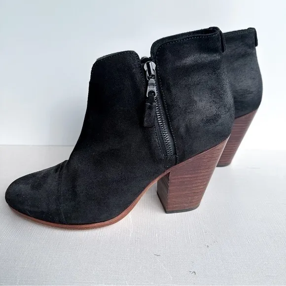 Rag &amp; Bone Black Ankle Boot