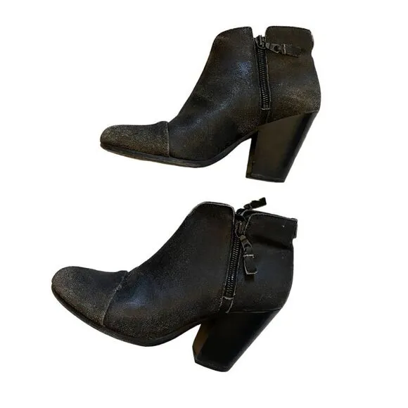 Rag &amp; Bone Margot Distressed Ankle Boots 40 US 10