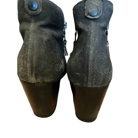 Rag &amp; Bone Margot Distressed Ankle Boots 40 US 10