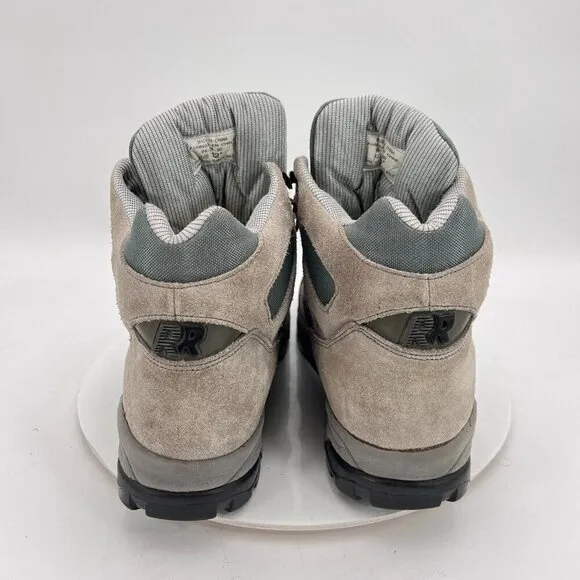 Raichle Men Size 12 Grey Black Leather Waterproof Slip Resistant Hiking Boot