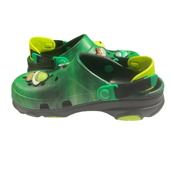 RARE Crocs All Terrain X Ron English AREA 54 Cosmic Glow In Dark J5 NWT