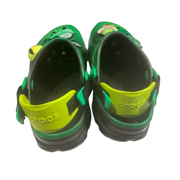 RARE Crocs All Terrain X Ron English AREA 54 Cosmic Glow In Dark J5 NWT