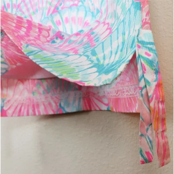 Rare Lilly Pulitzer Cotton Bright Neon Summer Seashell DressOh Shello