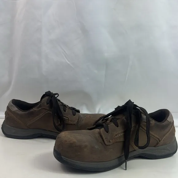 Red Wing 6708 Brown Leather Comfort Pro Safety Toe Mens Work Shoes