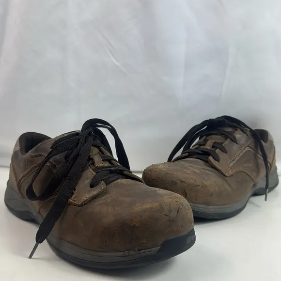 Red Wing 6708 Brown Leather Comfort Pro Safety Toe Mens Work Shoes