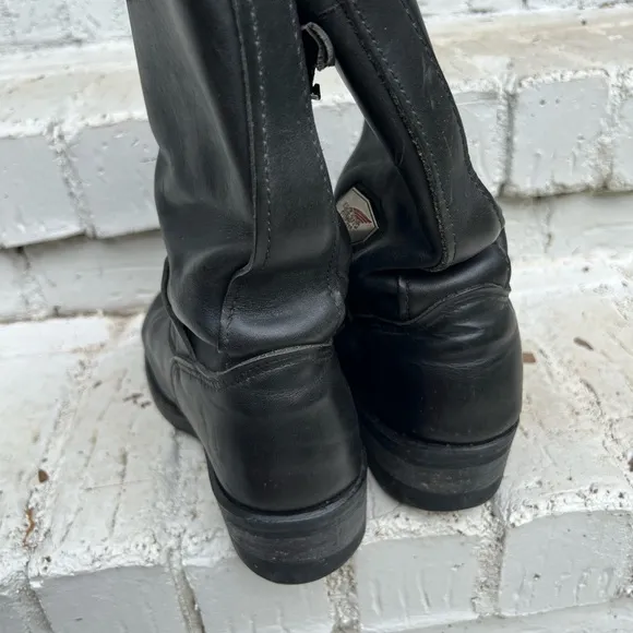 Red Wing 968 Engineer Motorcycle Boots Size 7.5 (Soft Toe) (USA)