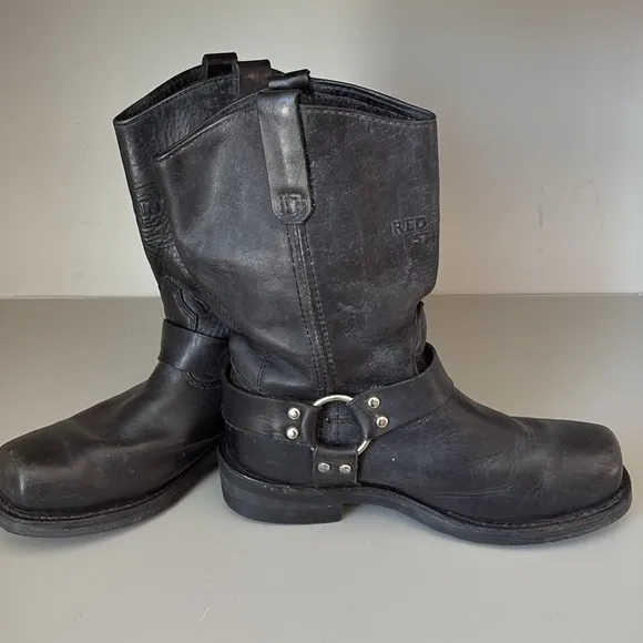 Red Wing 969 Motorcycle Boots  Size 9.5D