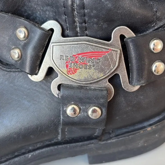 Red Wing 969 Motorcycle Boots  Size 9.5D