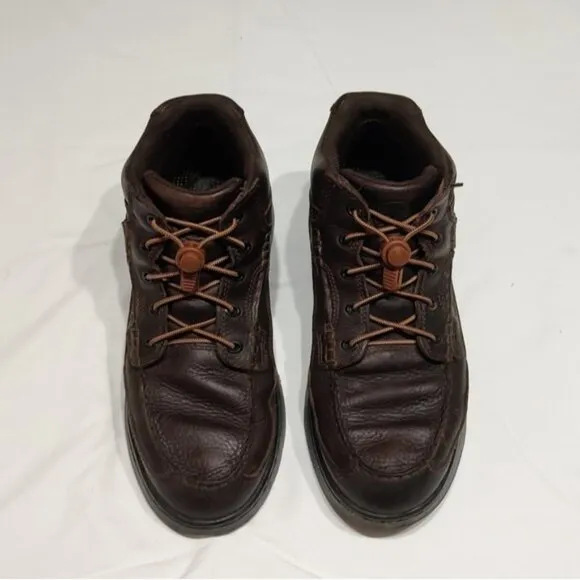 Red Wing Irish Setter Dark Brown Leather Work Boots 9
