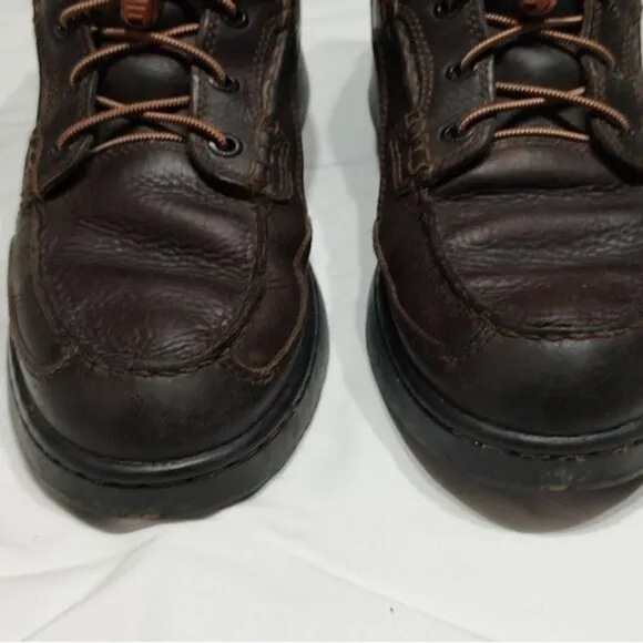 Red Wing Irish Setter Dark Brown Leather Work Boots 9