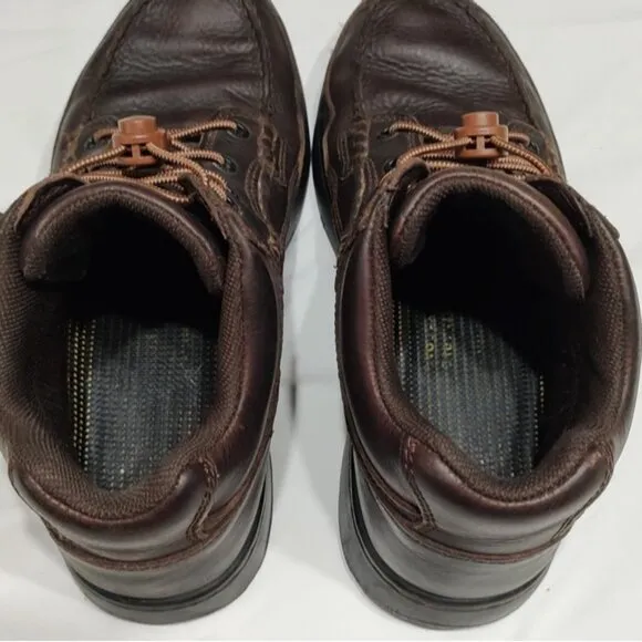 Red Wing Irish Setter Dark Brown Leather Work Boots 9
