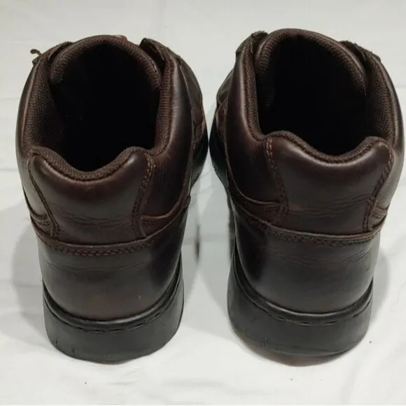 Red Wing Irish Setter Dark Brown Leather Work Boots 9