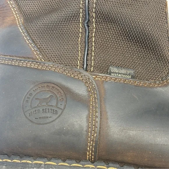 Red Wing Shoes Irish Setter Men’s Work Boots Brown Sz 13