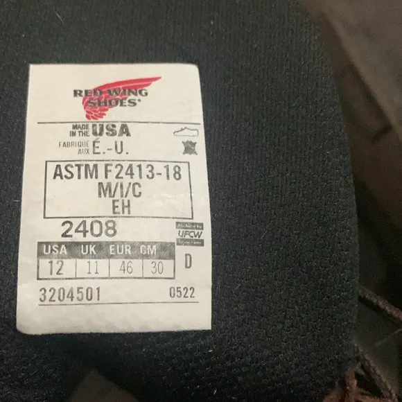RED WING SHOES SUPERSOLE 2.0MEN'S 8-INCH SAFETY TOE BOOT