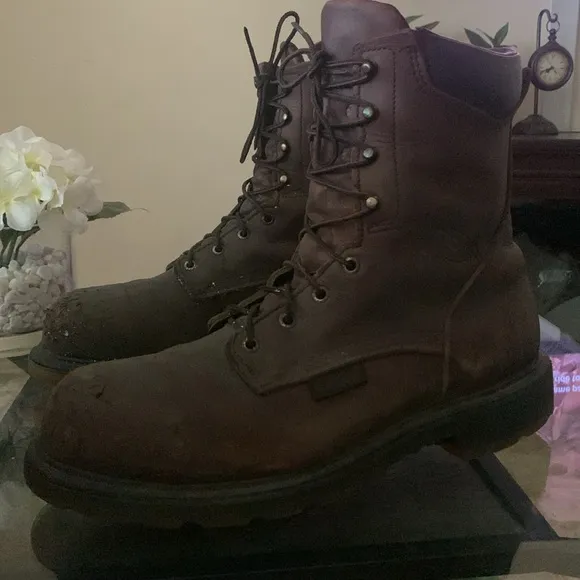 RED WING SHOES SUPERSOLE 2.0MEN'S 8-INCH SAFETY TOE BOOT