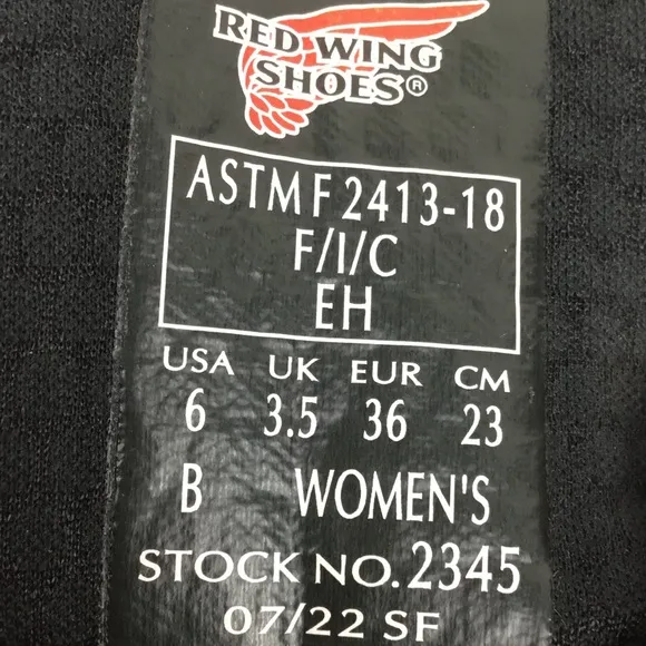 Red Wing Shoes Tradeswoman Waterproof Safety Toe Work Boot