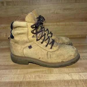 Red Wing Shoes Ankle Boots tan Lace Up Padded ankle 1280 EH size 13D mens