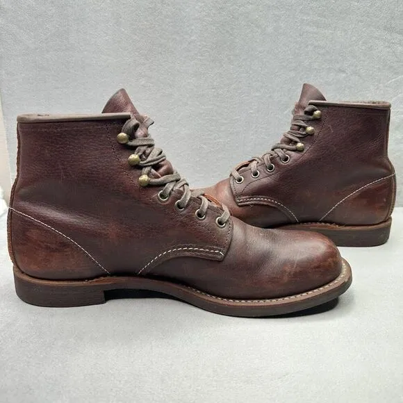 Red Wing Heritage 3340 Blacksmith Mens Size 10 (D) Briar Oil-Slick Brown Boots