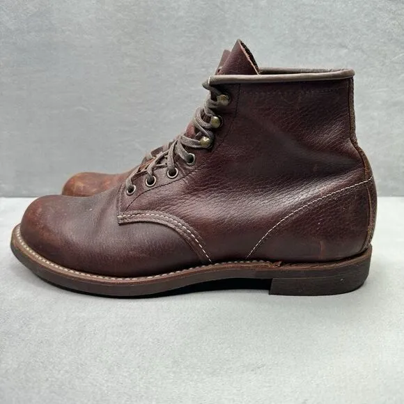 Red Wing Heritage 3340 Blacksmith Mens Size 10 (D) Briar Oil-Slick Brown Boots