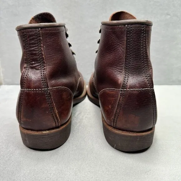 Red Wing Heritage 3340 Blacksmith Mens Size 10 (D) Briar Oil-Slick Brown Boots