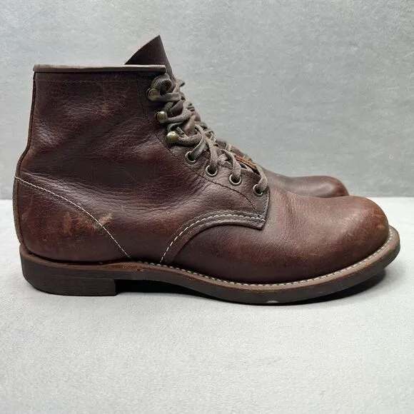 Red Wing Heritage 3340 Blacksmith Mens Size 10 (D) Briar Oil-Slick Brown Boots