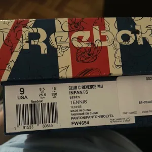 Reebok Club C Revenge MU Toddler Tennis Shoes Tom and Jerry