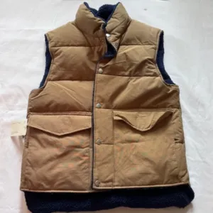 RETIRED Gant RUGGER The REVERSER Vest Khaki/Navy NWT Medium​​​​​​​​